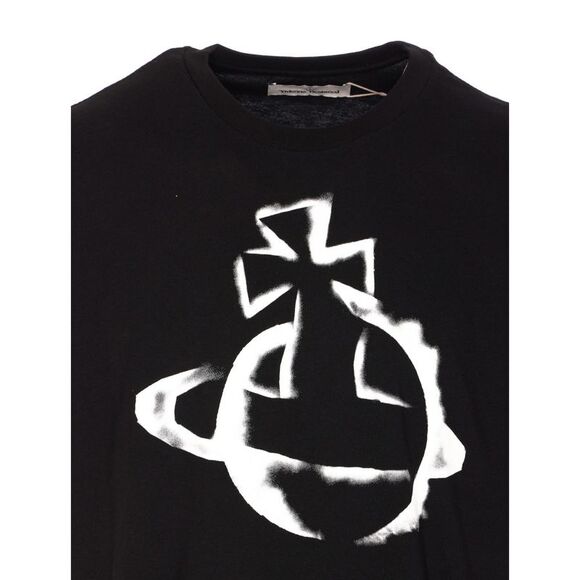 Vivienne Westwood Men Stencil Orb Classic T-Shirt
